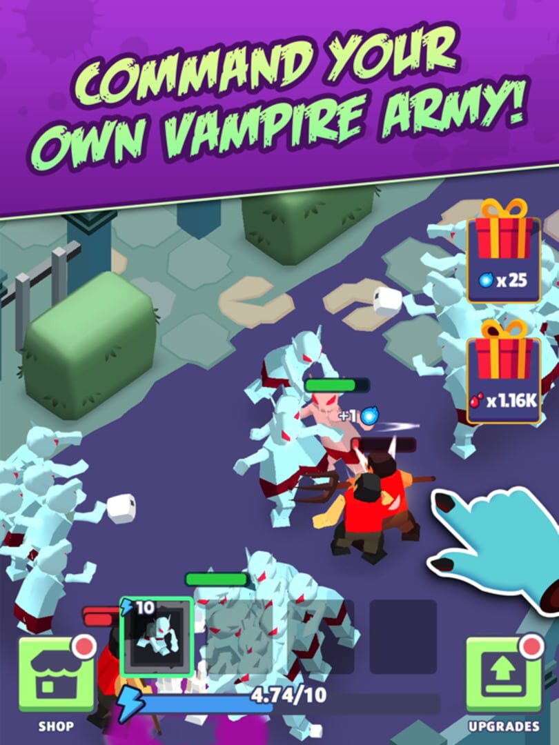 Dracula City Master: Idle Army - Screenshot