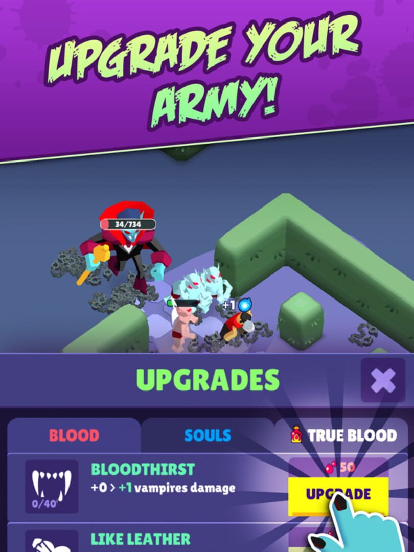 Dracula City Master: Idle Army - Screenshot