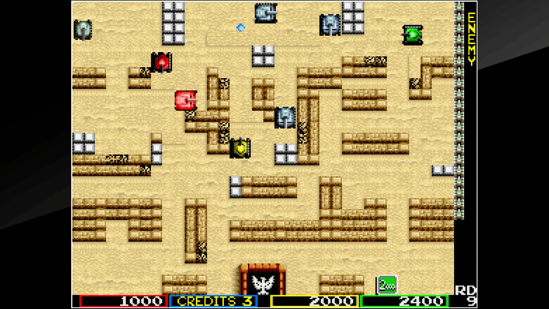 Arcade Archives: Tank Force screenshot