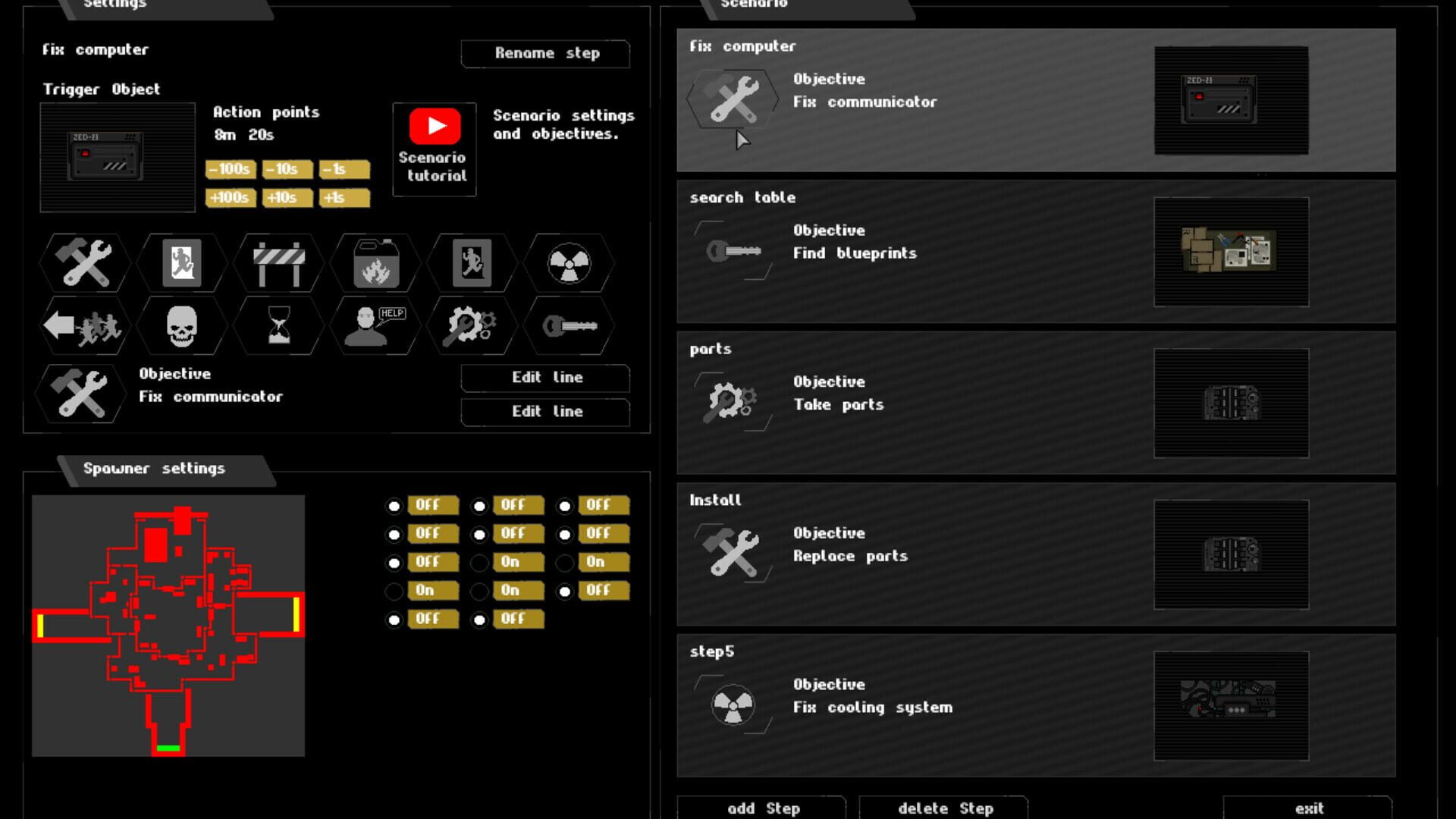 Chromosome Evil: Map Editor - Screenshot