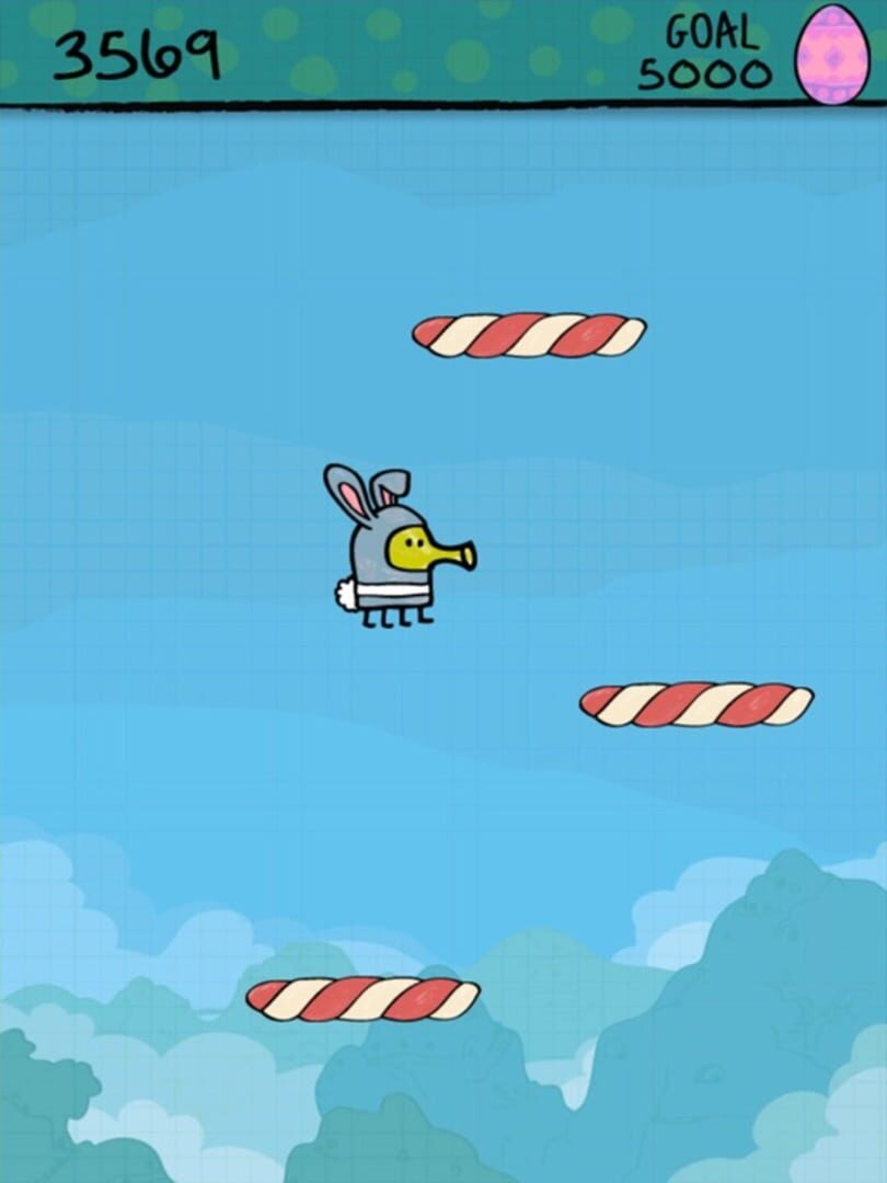 Doodle Jump Easter Special - Screenshot