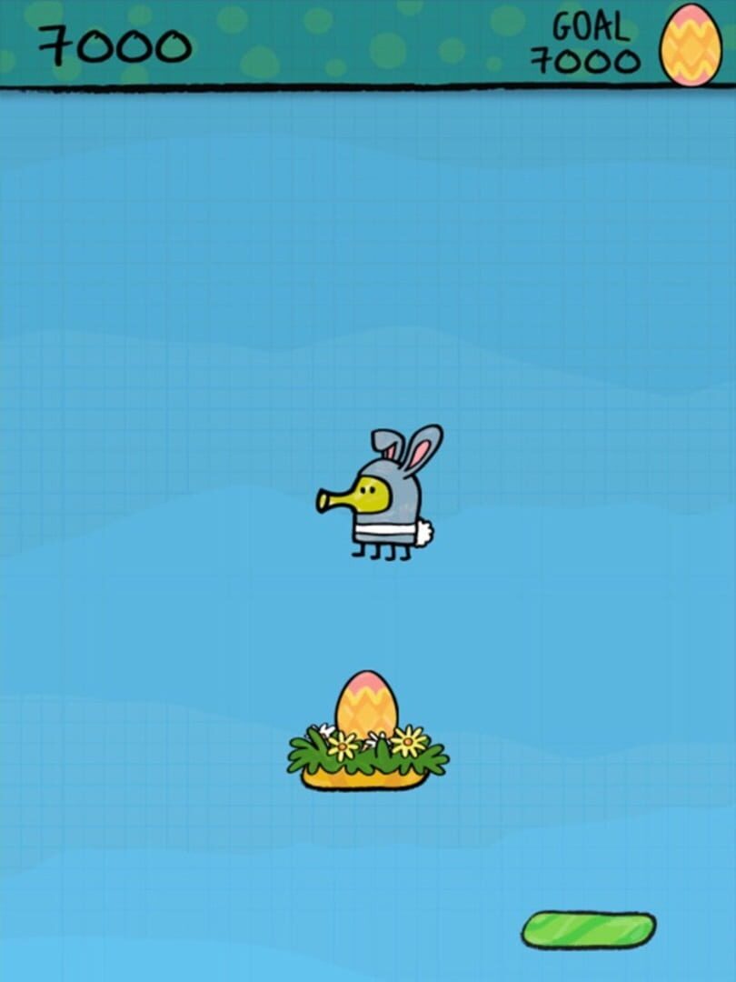 Doodle Jump Easter Special - Screenshot