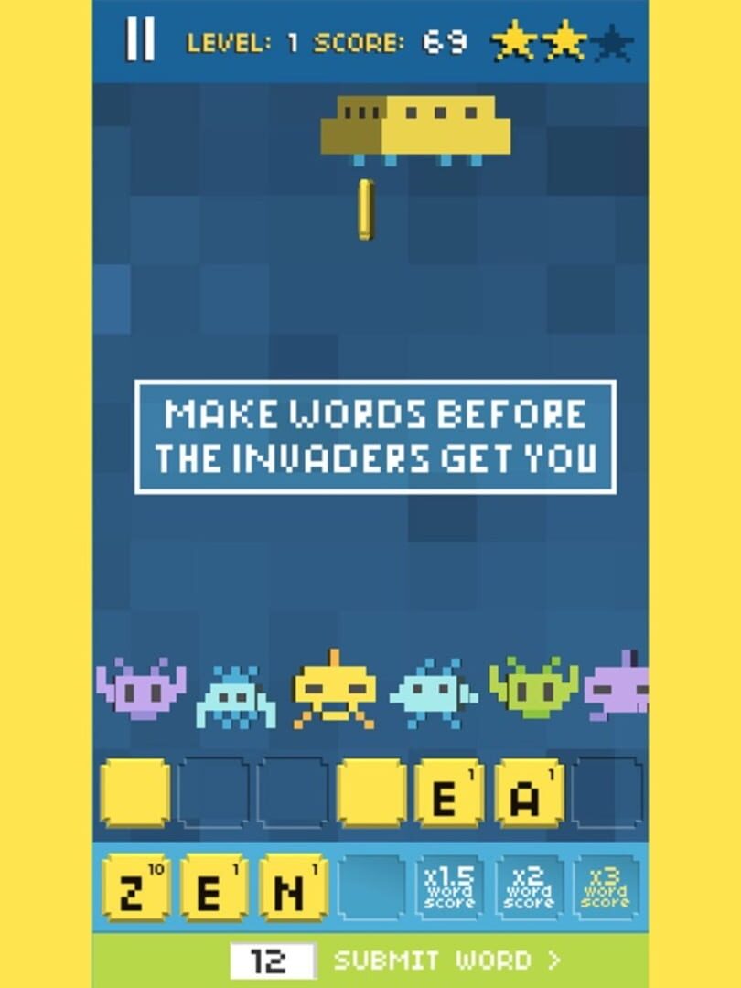 Word Invaders! - Screenshot