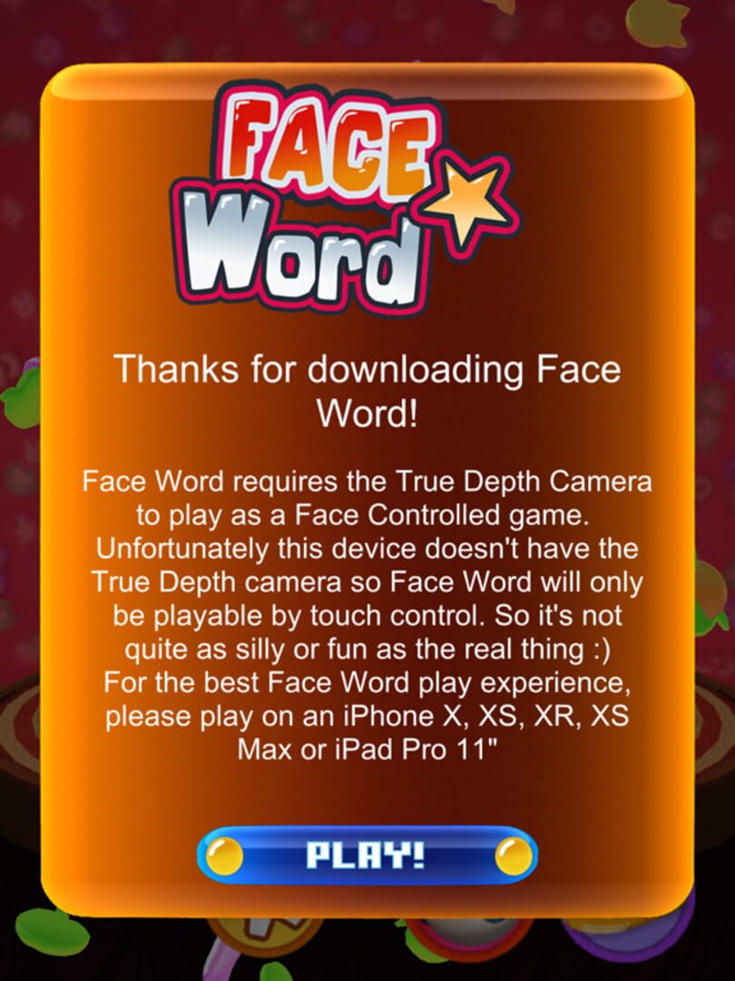 Face Word - Screenshot