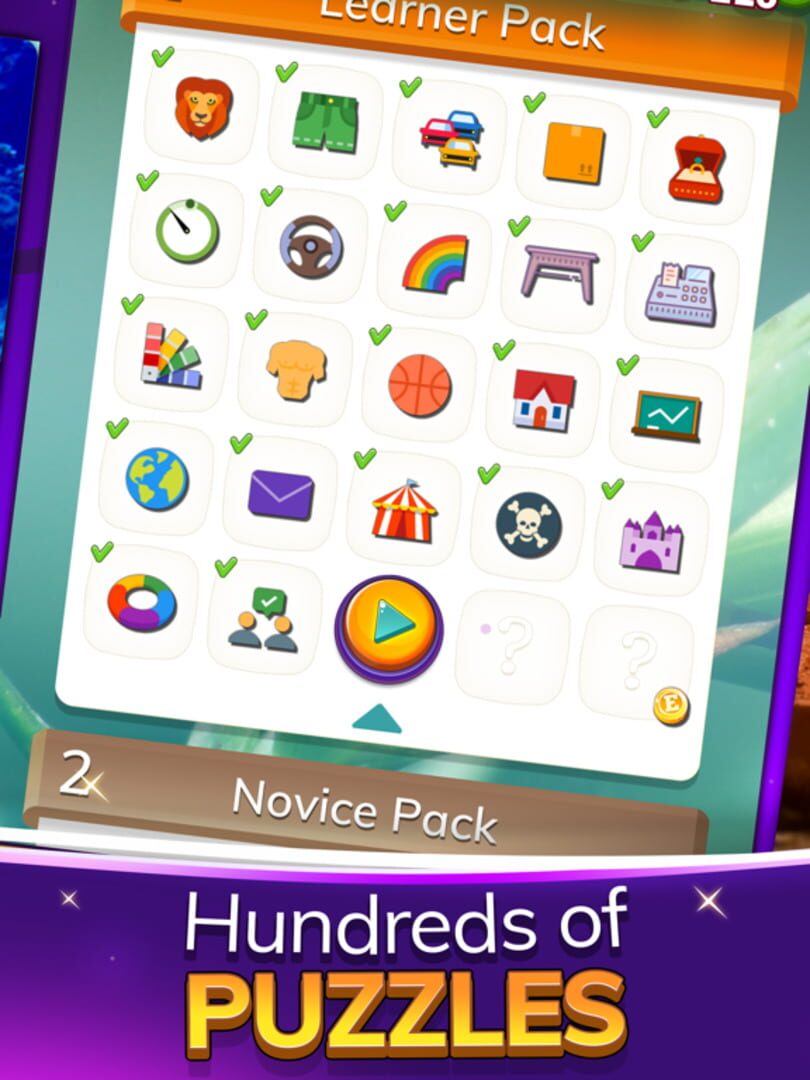 1000 Word Search Puzzles - Screenshot