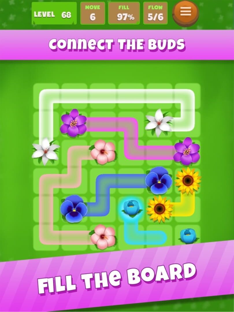 Flower Garden: Connect Mania - Screenshot