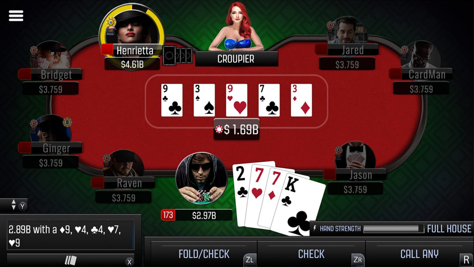 Poker Legends: Omaha Champions screenshot