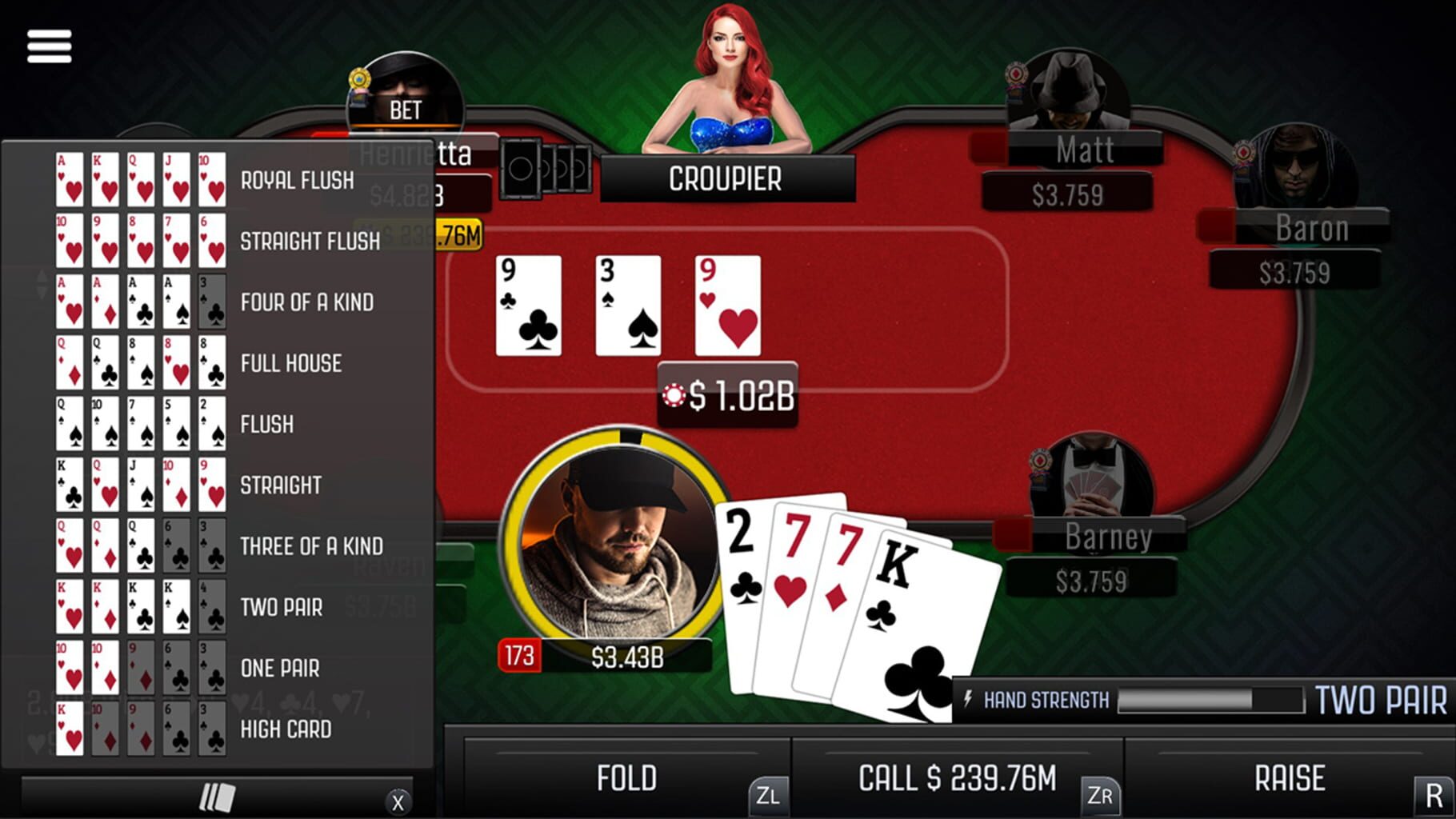 Poker Legends: Omaha Champions screenshot