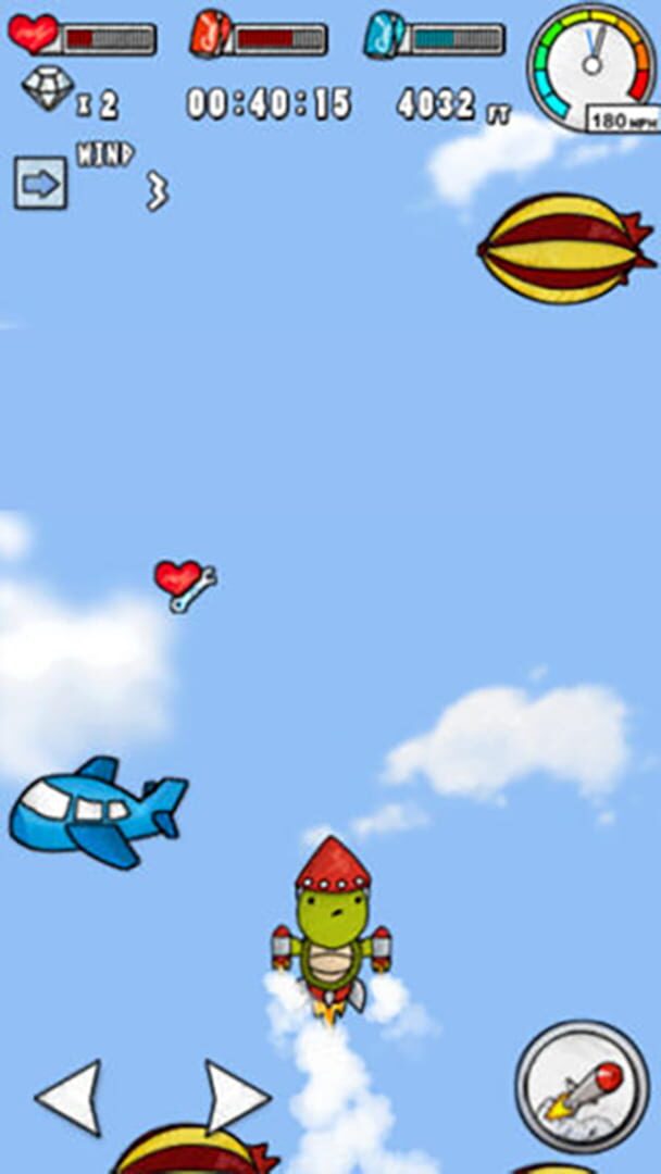 Turtle Fly: Into Space - Screenshot