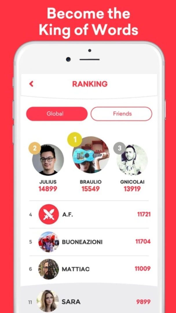 Swoords: Friends Word Game - Screenshot