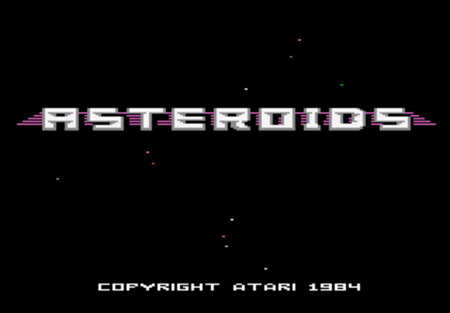 Captura de pantalla - Asteroids