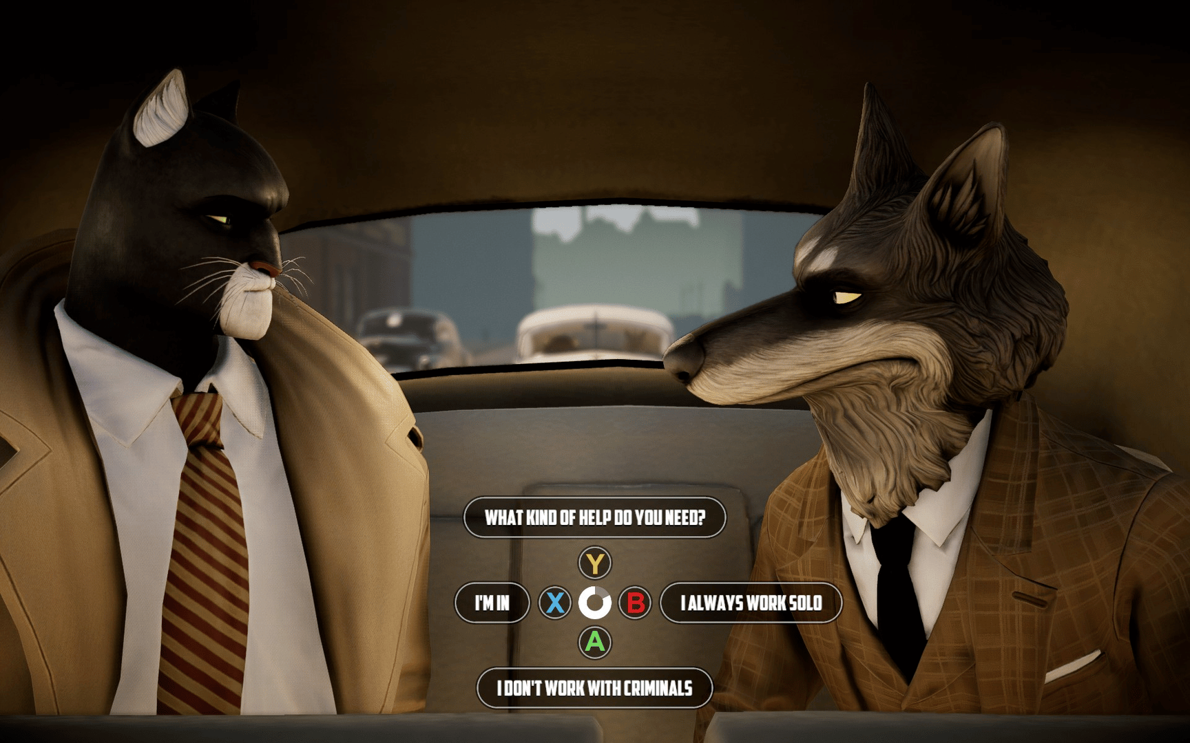 Blacksad: Under the Skin screenshot