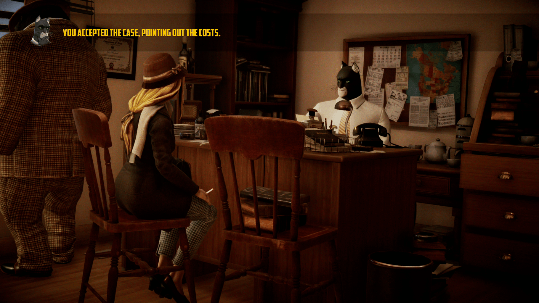 Blacksad: Under the Skin screenshot