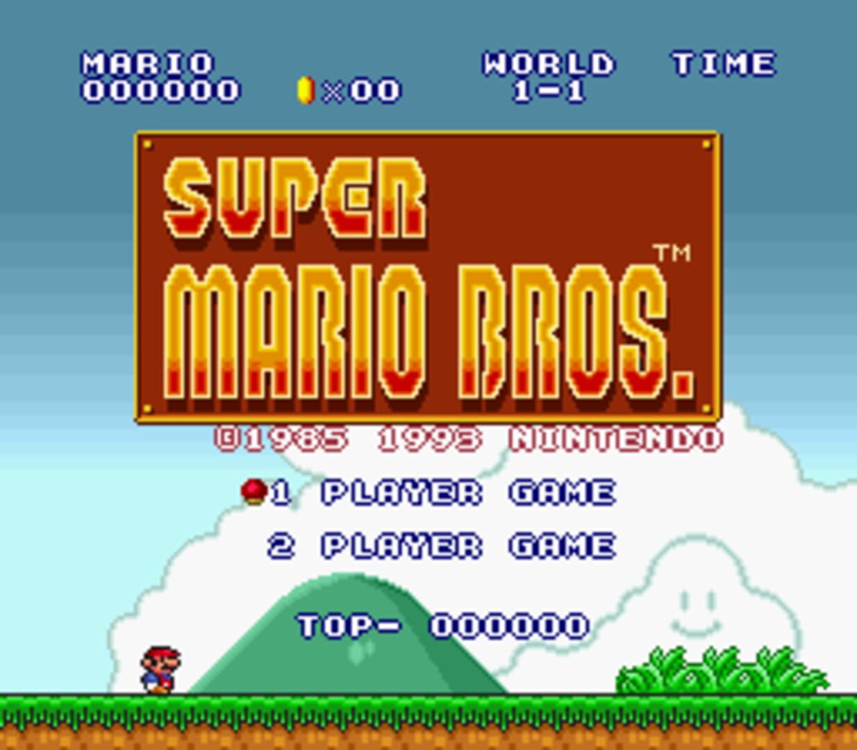 Captura de pantalla - Super Mario Bros.