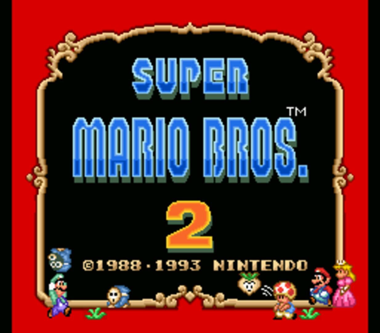 Captura de pantalla - Super Mario Bros. 2