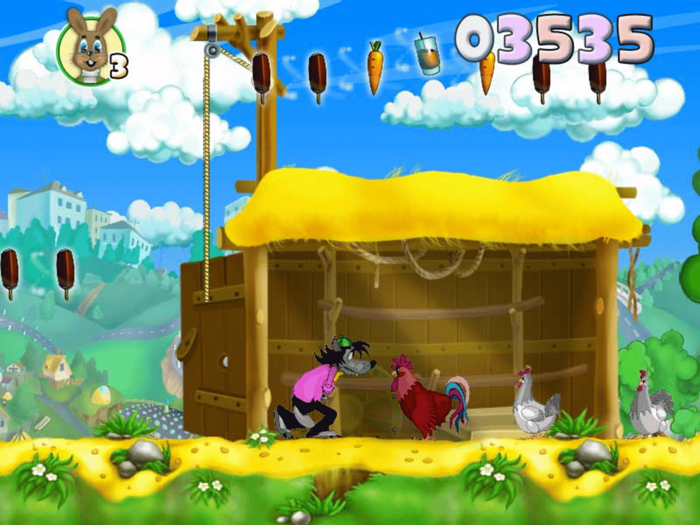 Nu, pogodi! Vypusk 4: Dogonyalki screenshot