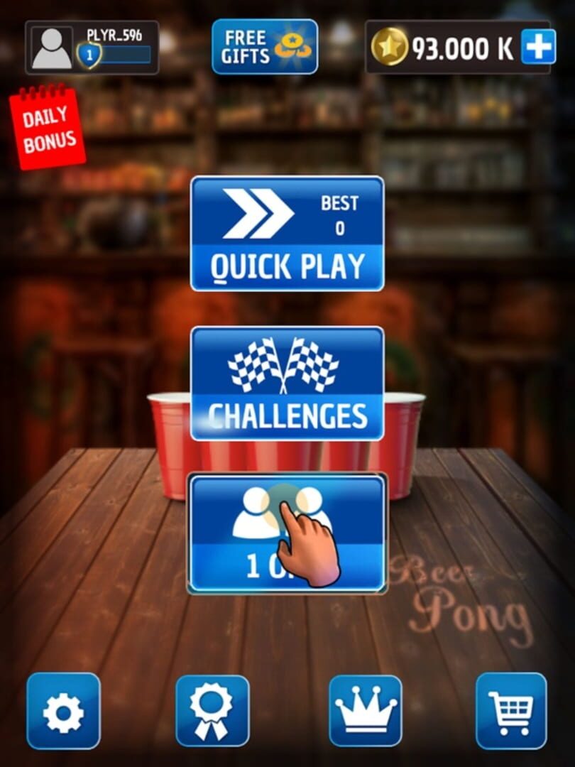 Beer Pong : Trickshot - Screenshot