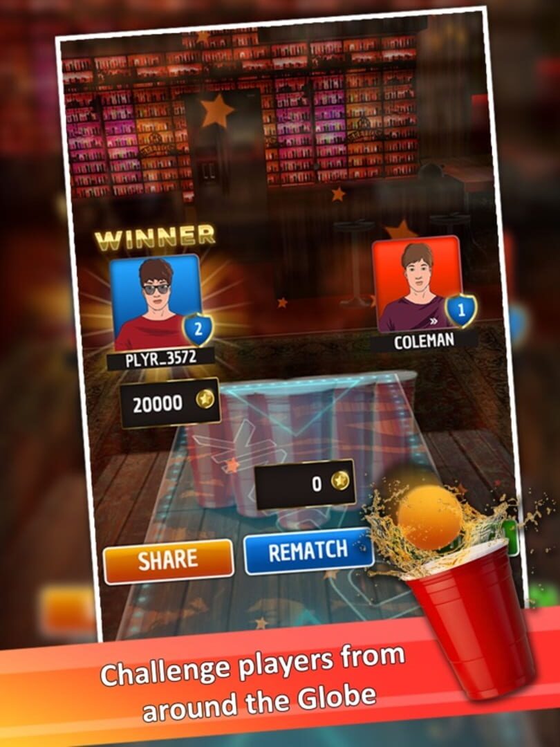 Beer Pong : Trickshot - Screenshot