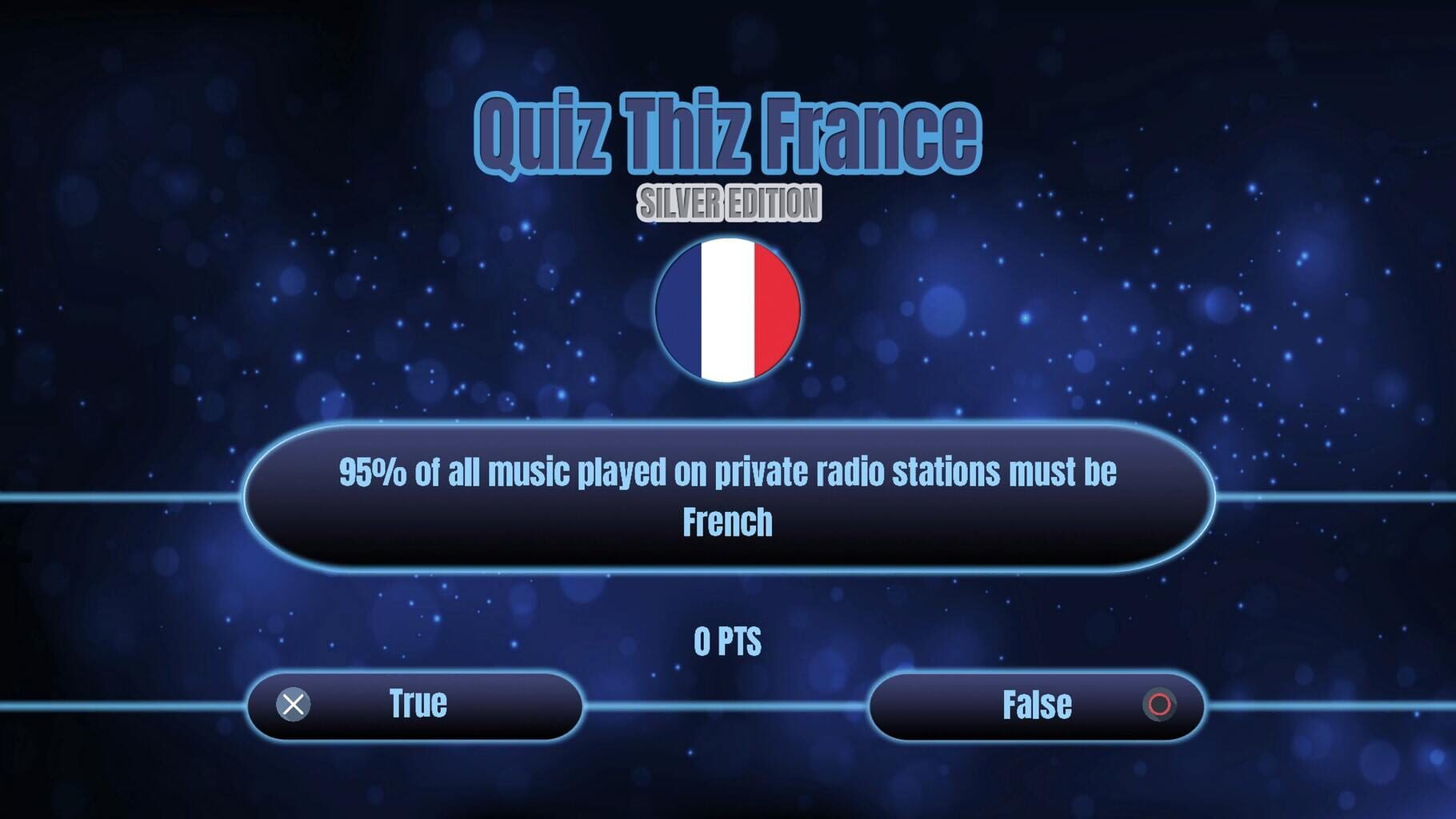 Captura de pantalla - Quiz Thiz France: Silver Edition