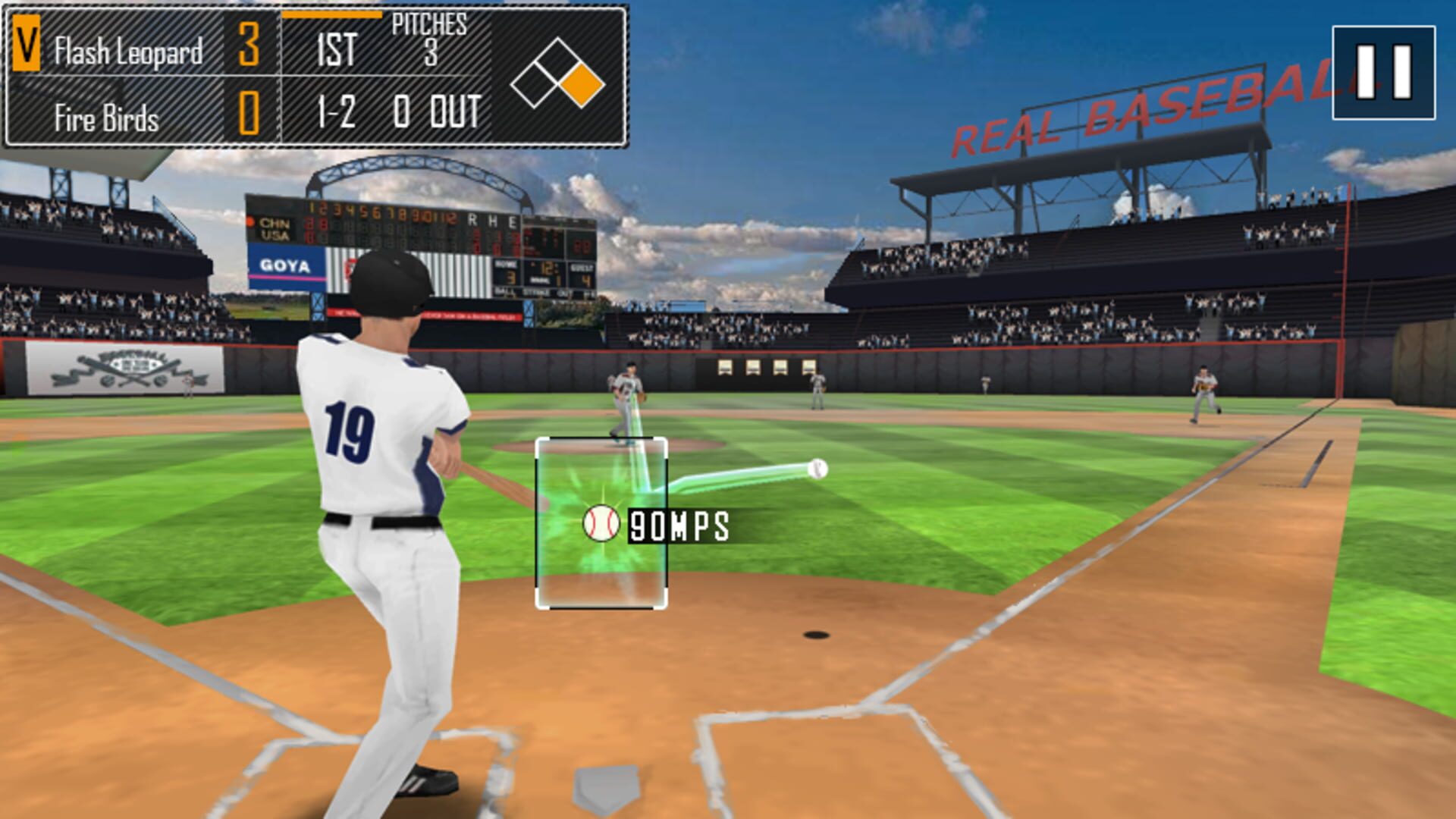 Real Baseball 3D - Screenshot