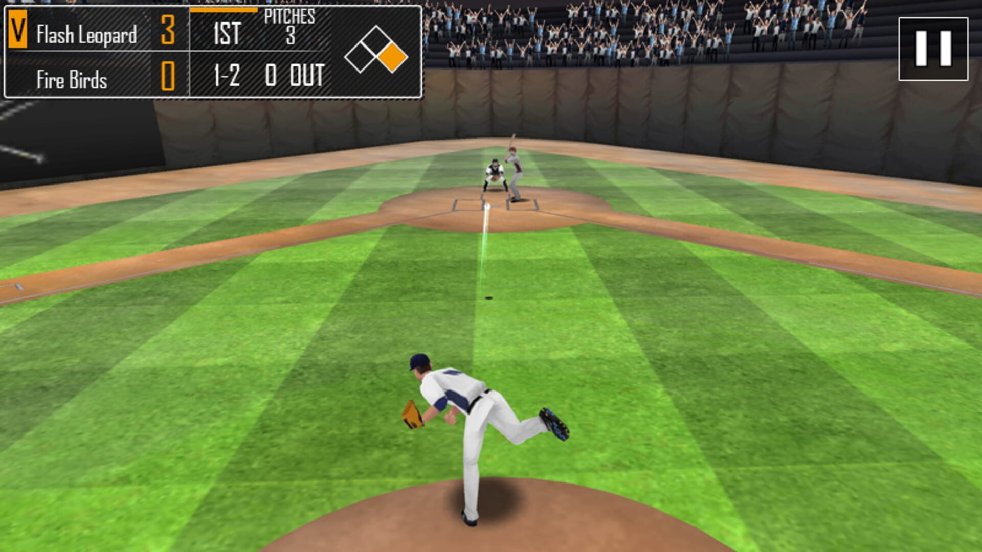 Real Baseball 3D - Screenshot