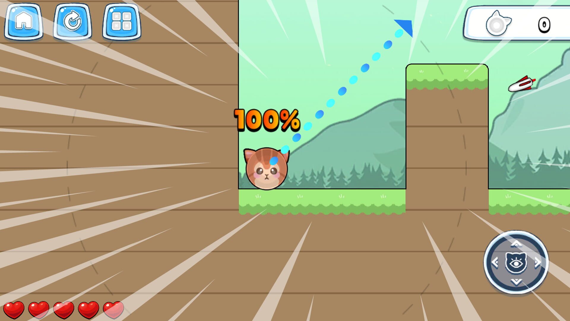 Crazy Golf Cat - Screenshot