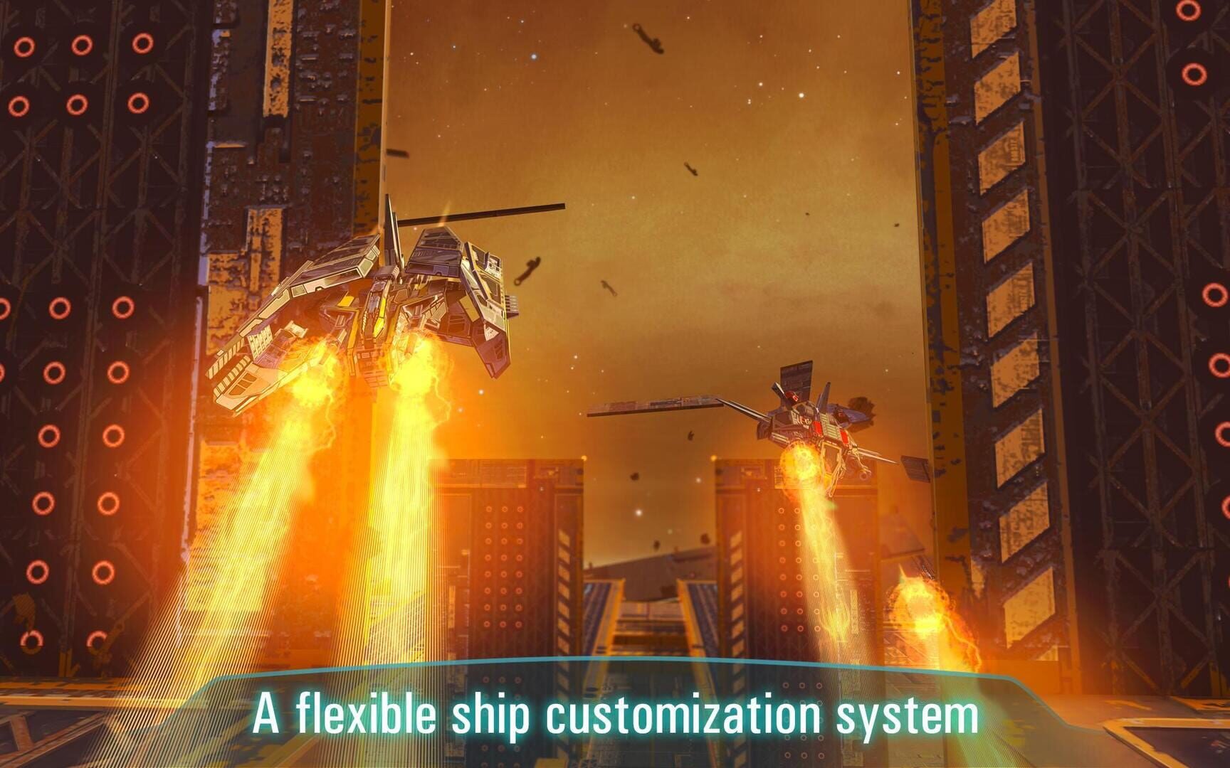 Space Jet: War Galaxy Machines - Screenshot