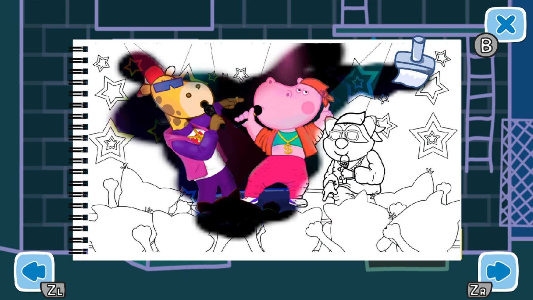 Hippo: Little Red Riding Hood screenshot