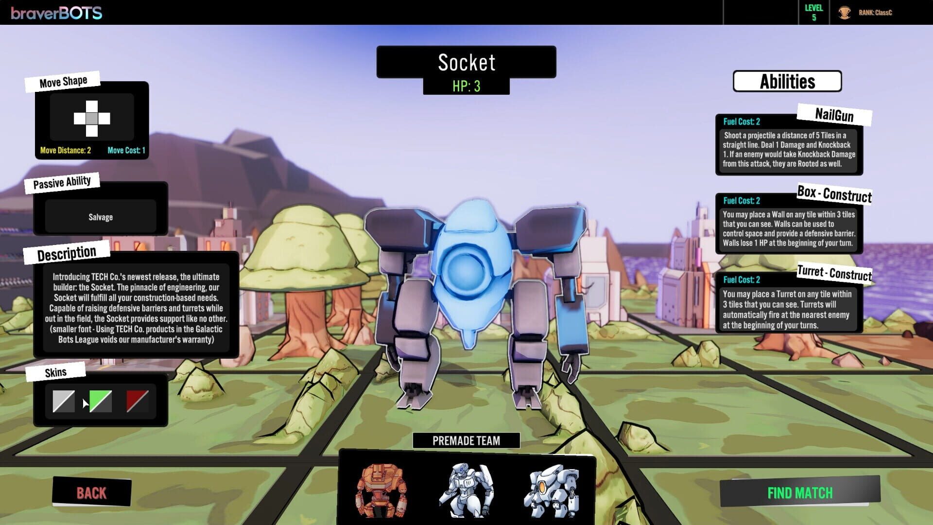 BraverBots - Screenshot