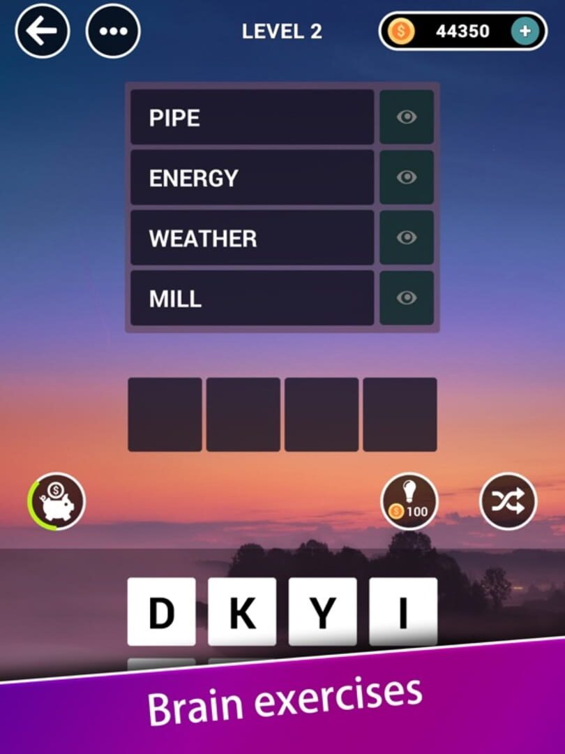 Word Choices - Screenshot