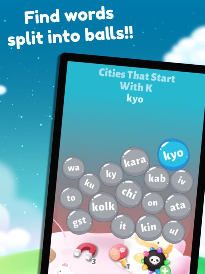 Word Search Puzzle: Word Balls - Screenshot