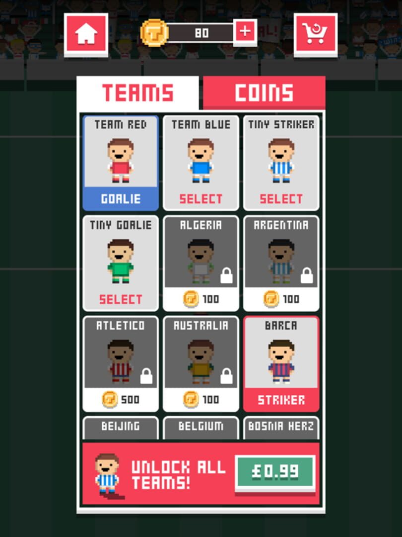 Tiny Goalie - Screenshot