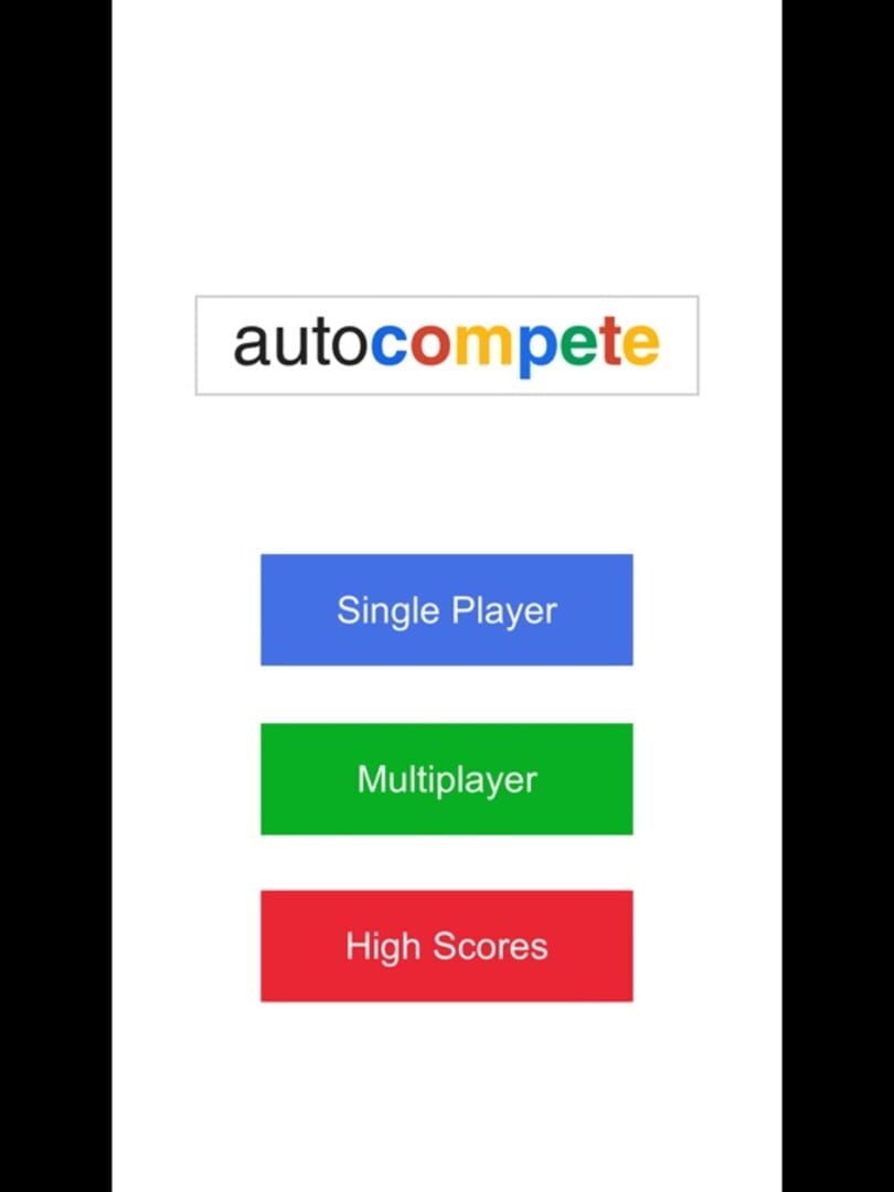 AutoCompete - Screenshot