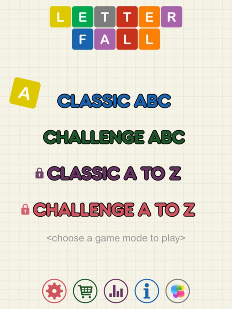 Letter Fall: Swipe Letters - Screenshot