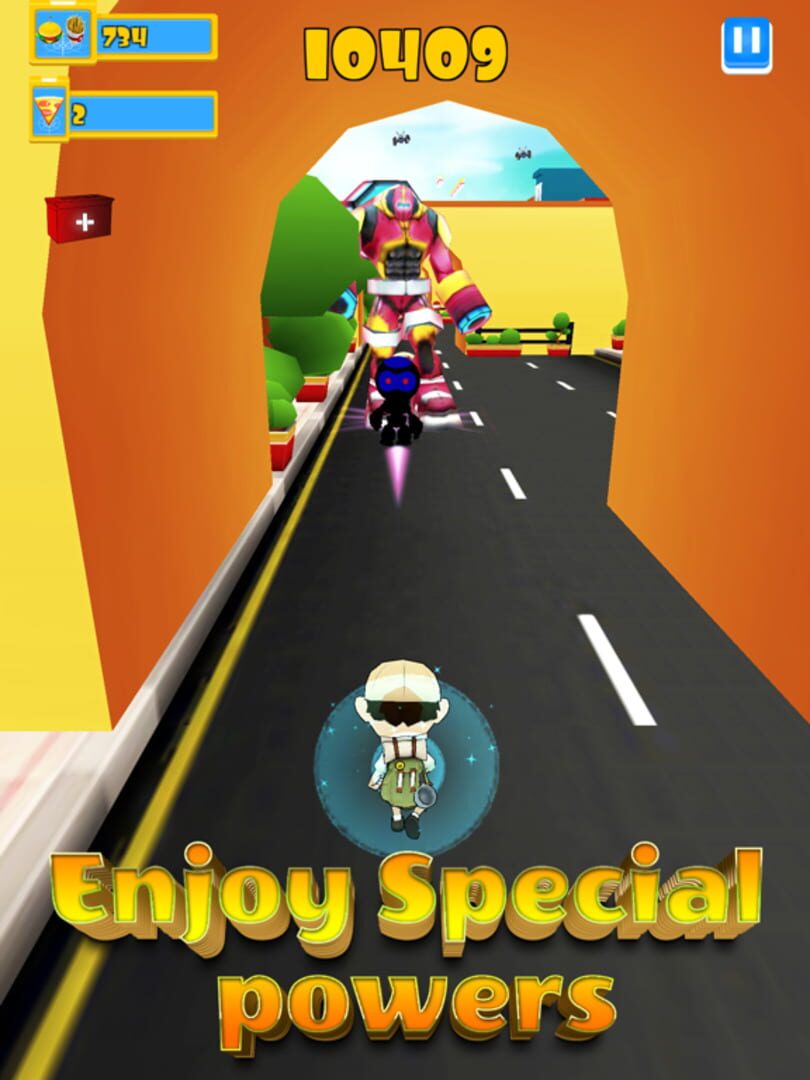 Robot Clash Run - Screenshot