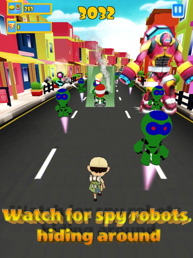 Robot Clash Run - Screenshot