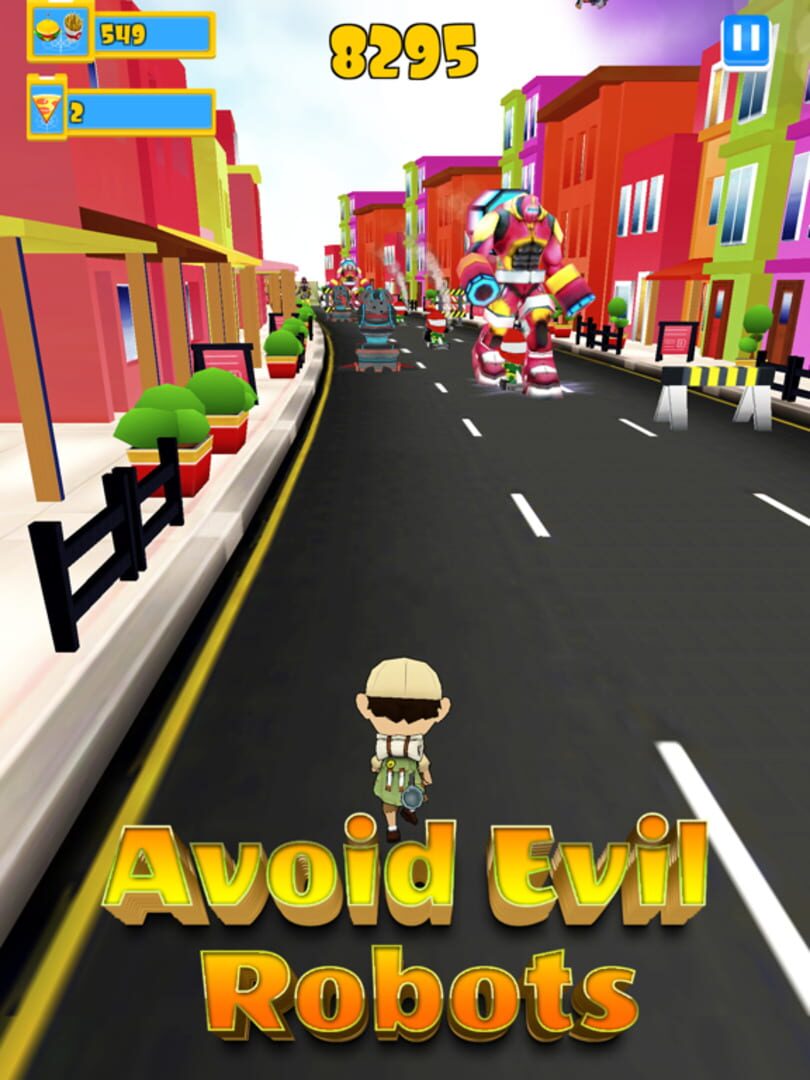 Robot Clash Run - Screenshot