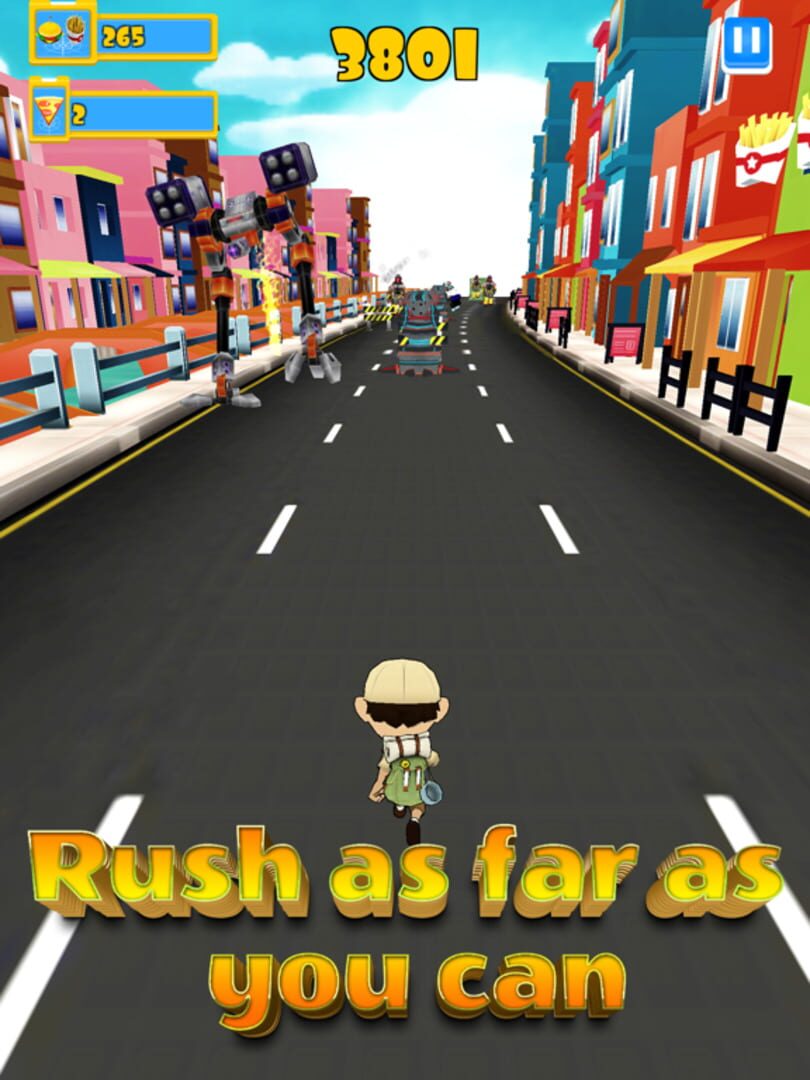 Robot Clash Run - Screenshot