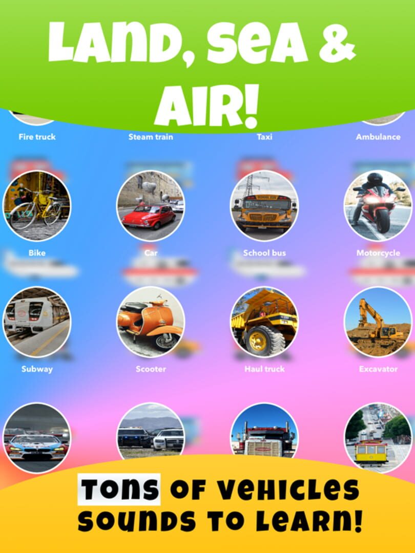 Baby Flash Cards: Car Sounds - Screenshot