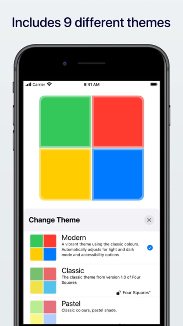 Four Squares - Screenshot