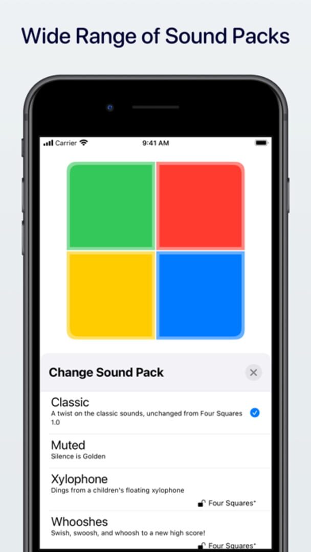 Four Squares - Screenshot