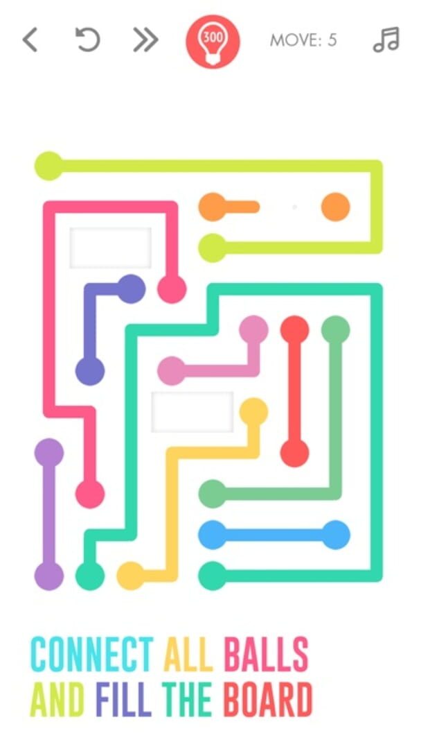 Line the Balls - Screenshot