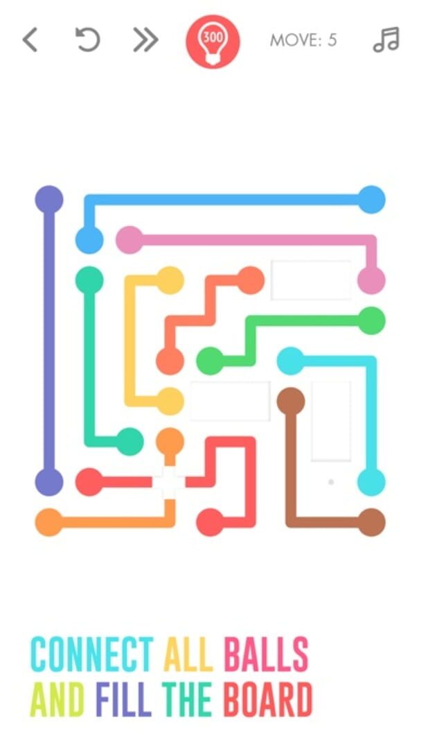 Line the Balls - Screenshot