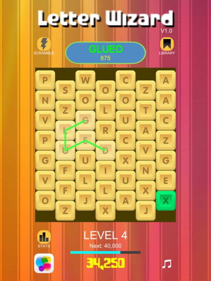 Letter Wizard Arcade - Screenshot