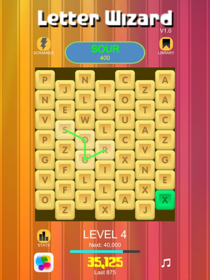Letter Wizard Arcade - Screenshot