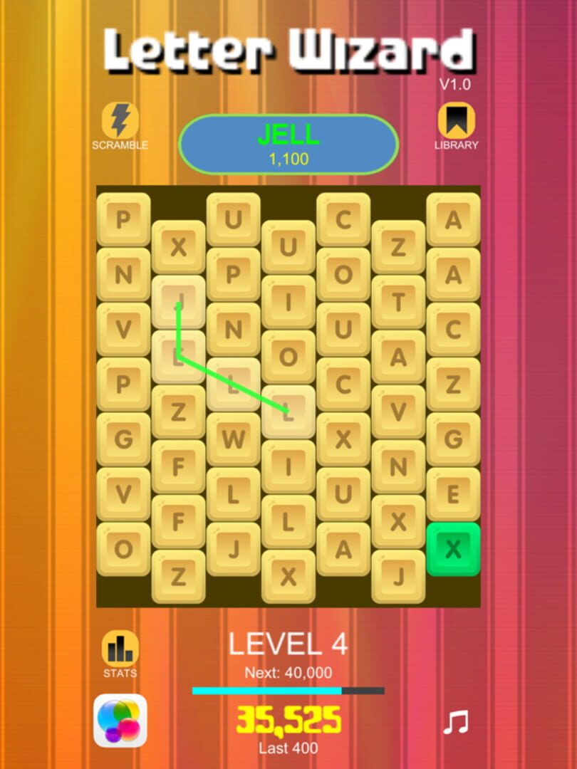 Letter Wizard Arcade - Screenshot