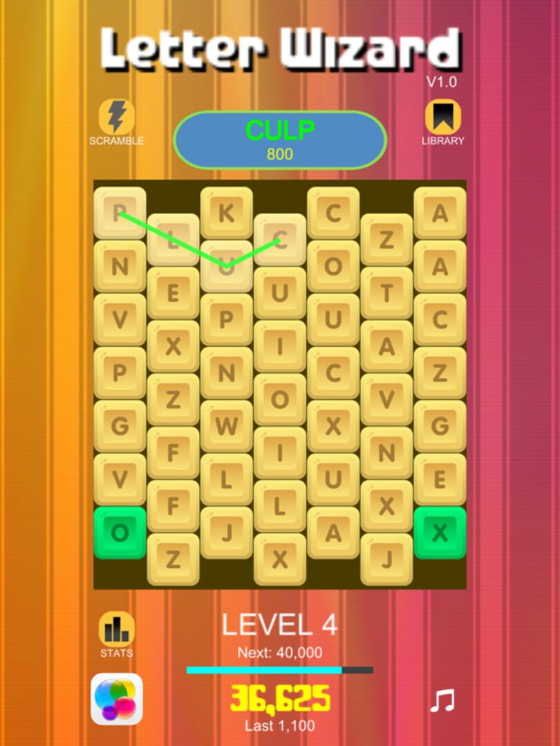 Letter Wizard Arcade - Screenshot