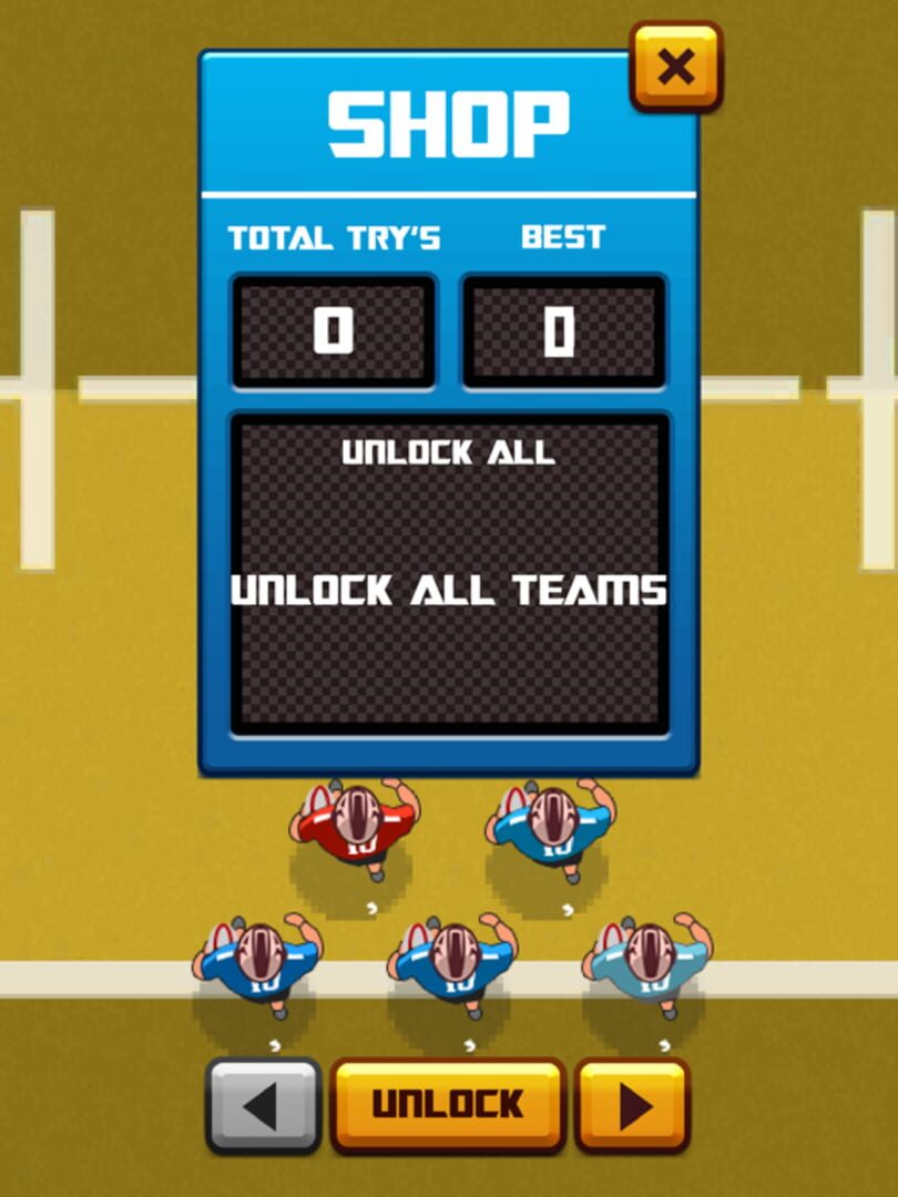 Rugby Hero - Screenshot