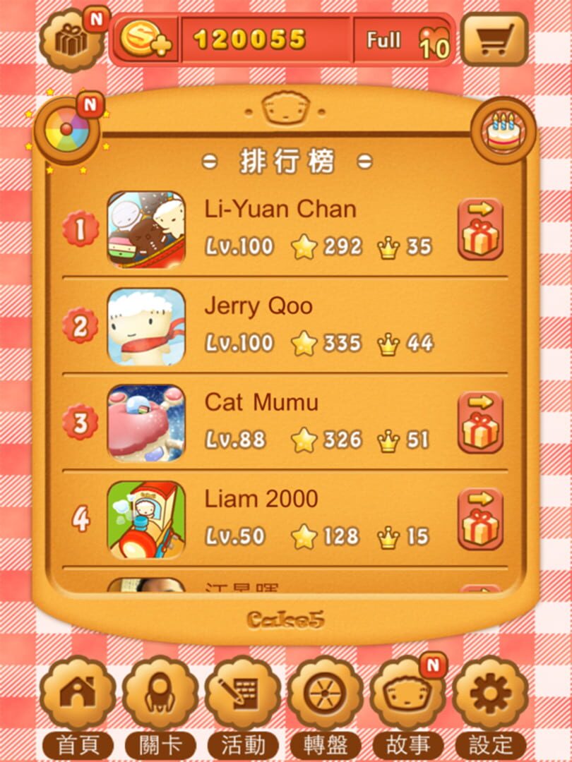 Cake5 - Screenshot