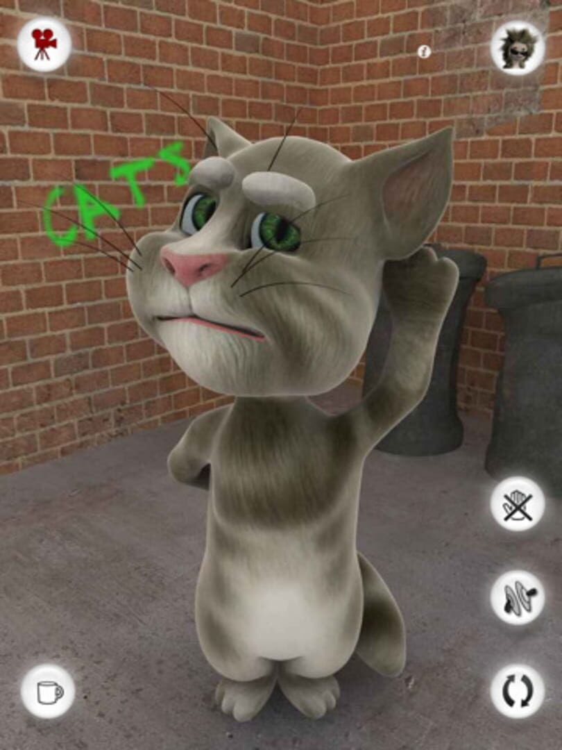 Captura de pantalla - Talking Tom Cat